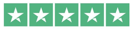 Trustpilot five-star rating tiles